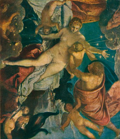 The Origin of the Milky Way by Jacopo Robusti Tintoretto