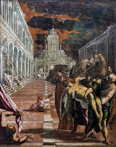 Transport of the Body of St. Mark by Jacopo Robusti Tintoretto
