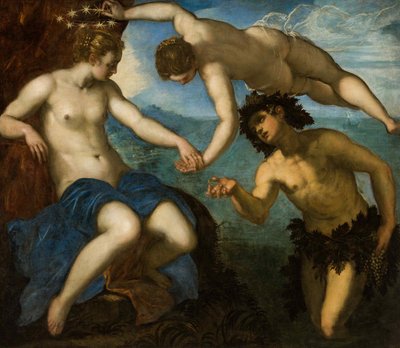 Wedding of Bacchus and Ariadne by Jacopo Robusti Tintoretto