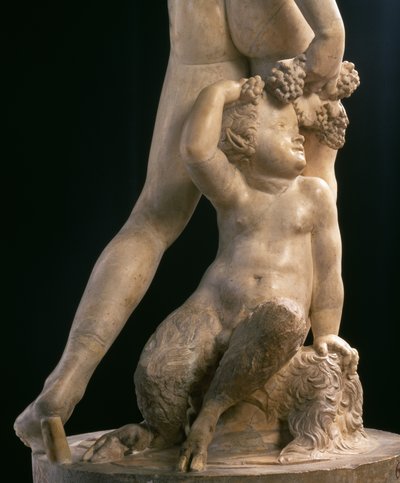 Bacchus, sculpture by Jacopo Sansovino (detail) by Jacopo Sansovino