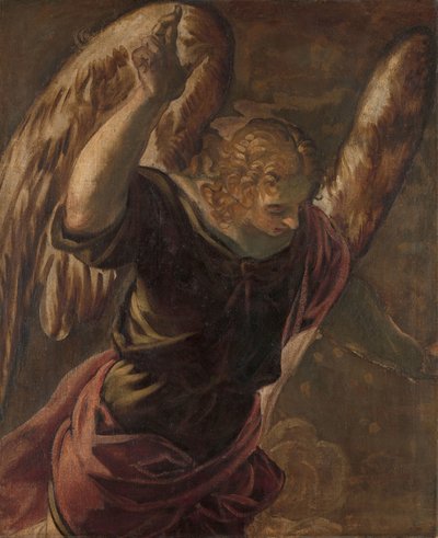 Angel from the Annunciation to the Virgin by Jacopo Tintoretto