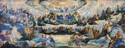 The Coronation of the Virgin by Jacopo Tintoretto