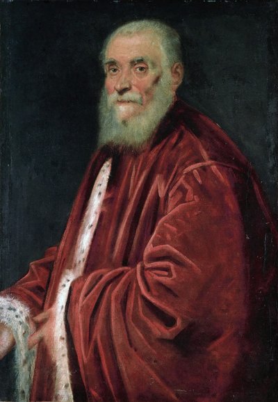 Portrait of Senator Marco Grimani (d. 1583) by Jacopo Tintoretto