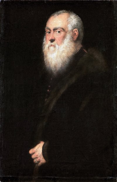 Portrait of King Sigismund II Augustus (1520-1572) by Jacopo Tintoretto