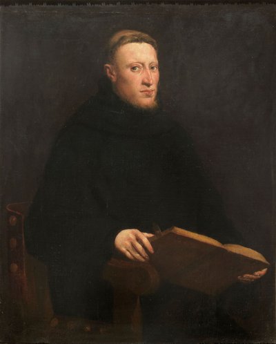 Portrait of Onofrio Panvinio by Jacopo Tintoretto