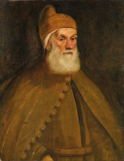 Portrait of Doge Girolamo Priuli by Jacopo Tintoretto