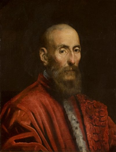 Portrait of a Senator by Jacopo Tintoretto