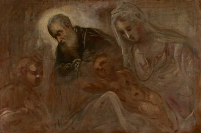 The Holy Family with the Young Saint John the Baptist by Jacopo Tintoretto