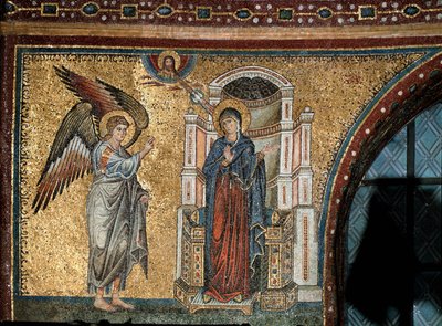 Annunciation by Jacopo Torriti