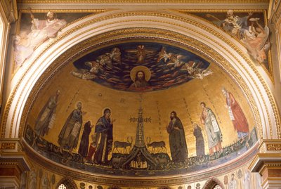 Inside view of the apse of St. John