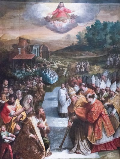 The Miracle of the Snow by Jacopo Zucchi