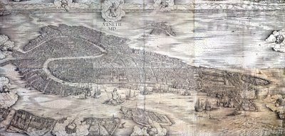 Grande Pianta Prospettica - Venice, c.1500 by Jacopo de Barbari