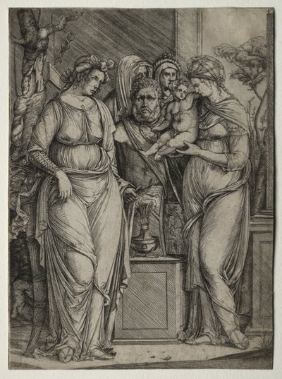 Sacrifice of Priapus by Jacopo de
