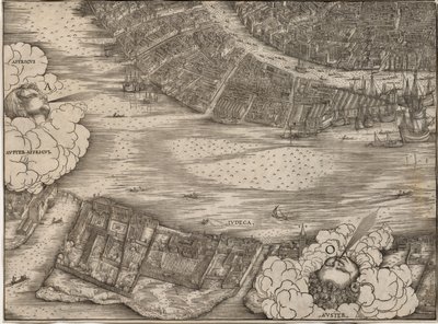 View of Venice by Jacopo de