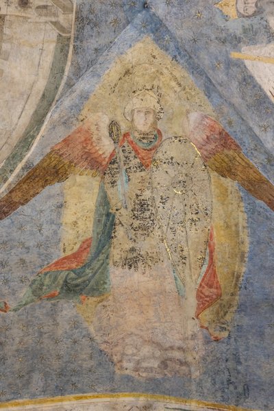Allegory of the Fortress, Detail of the Vault by Jacopo di Cione