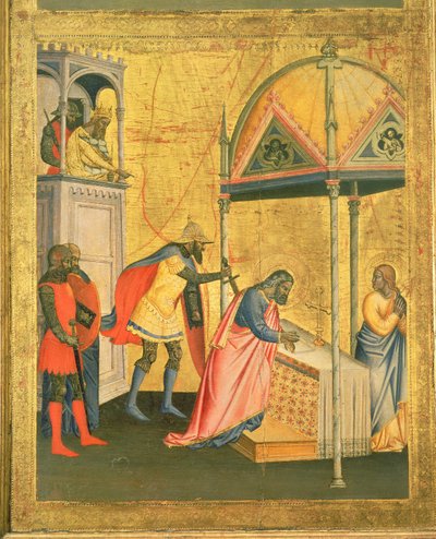 The Martyrdom of St. Matthew, from the Altarpiece of St. Matthew and Scenes from His Life, c.1367-70 by Jacopo di Cione