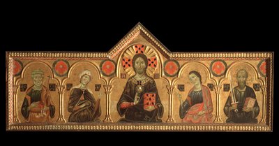 Polyptych with Redeemer and Saints: The Redeemer by Jacopo di Meliore