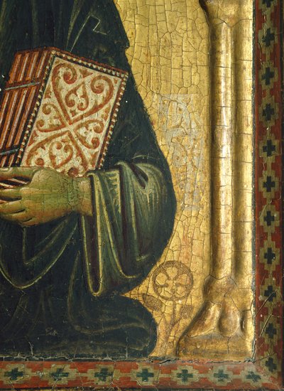 The Redeemer with the Madonna and Saints (detail) by Jacopo di Meliore