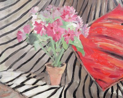Harmony of Flowers and Zebra Fabric by Jacqueline Marval