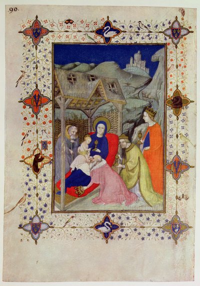 Hours of Notre Dame: Sexte, Adoration of the Magi, from the 