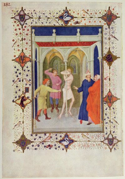Hours of the Cross: Tierce, The Flagellation of Christ, from the 