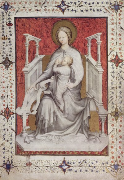 The Virgin Suckling the Infant Jesus, French, from the 