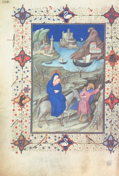 Flight into Egypt, from 