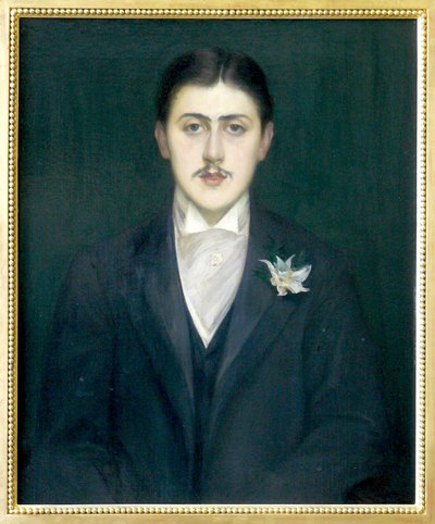 Portrait of Marcel Proust by Jacques-Emile Blanche
