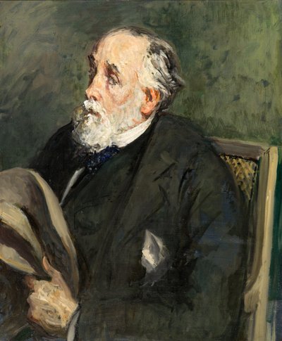 Portrait of Degas by Jacques Emile Blanche