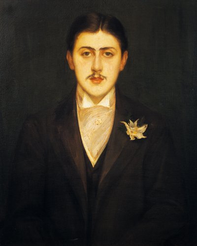 Portrait of Marcel Proust by Jacques Emile Blanche