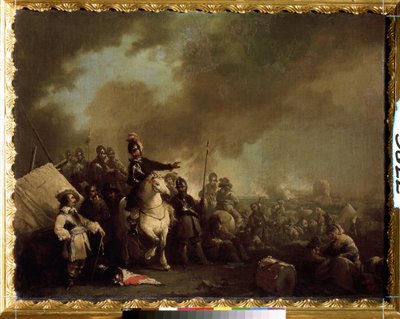 Military Camp during the Siege by Jacques Courtois