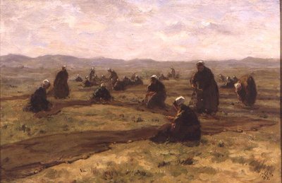 Mending Nets by Jacques Abraham Zon