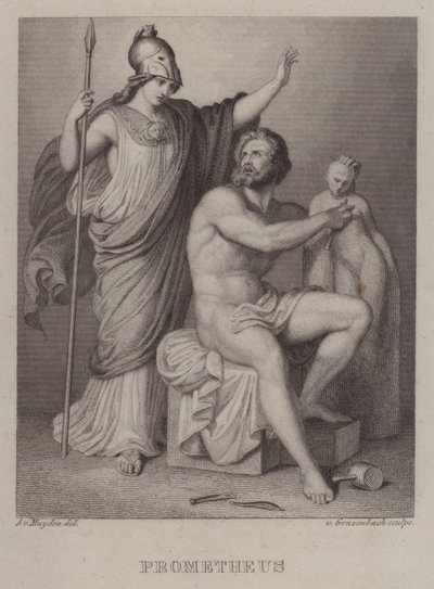 Prometheus by Jacques Alfred van Muyden