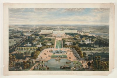 General View of Versailles by Jacques Alphonse Testard