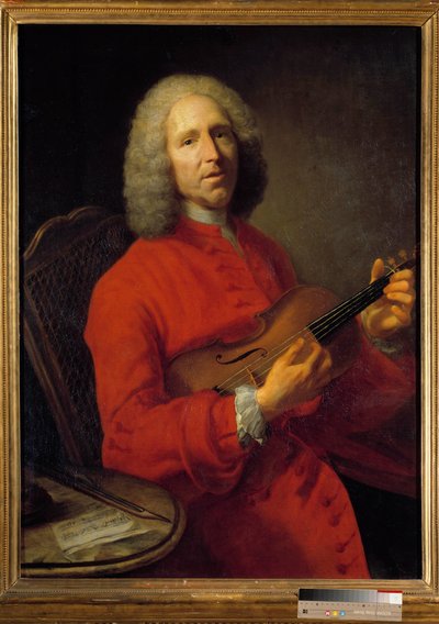 Portrait of Jean-Philippe Rameau, French composer by Jacques Andre Joseph Camelot Aved