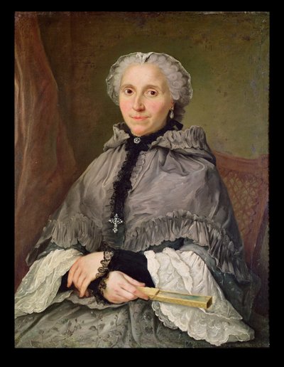 Portrait of a Woman in Grey by Jacques Andre Joseph Camelot Aved