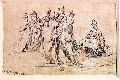 Group of Women by Jacques Bellange