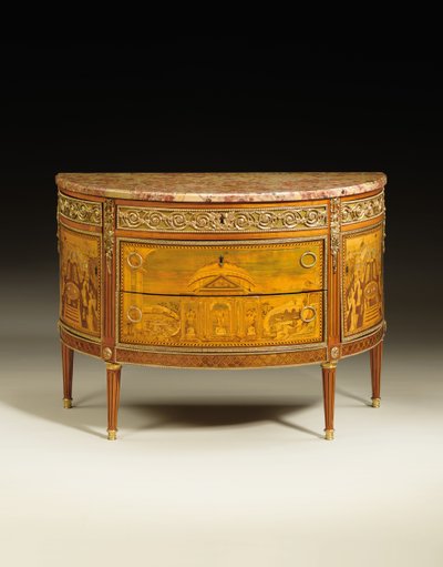 Louis XVI commode, c.1770-75 by Jacques Birckle
