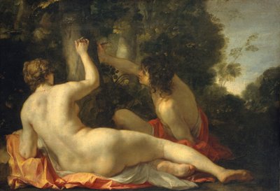 Angelica and Medoro by Jacques Blanchard