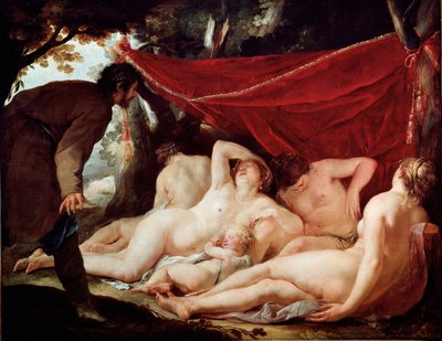 Come and the Graces Surprised by a Mortal by Jacques Blanchard