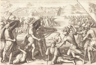 Assault on the Outer Forts of Bone by Jacques Callot