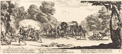Attack on a Coach by Jacques Callot