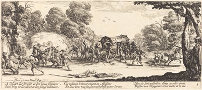 Attack on a Coach by Jacques Callot