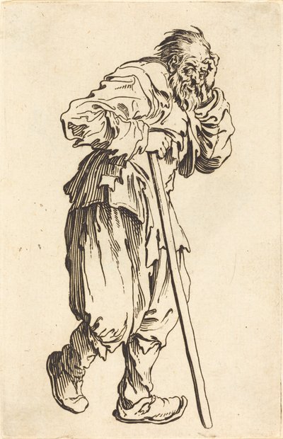 Beggar with a Stick, c. 1622 by Jacques Callot