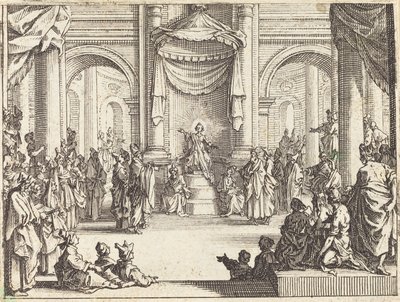 Christ Disputing with the Doctors by Jacques Callot