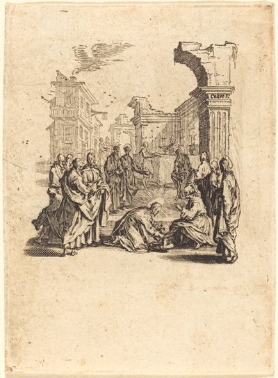 Christ Washing the Feet of the Apostles by Jacques Callot