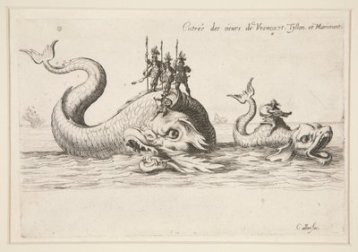 Combat at the Barrier, Entry of MM. de Varncourt, Tyllon and Marimont by Jacques Callot