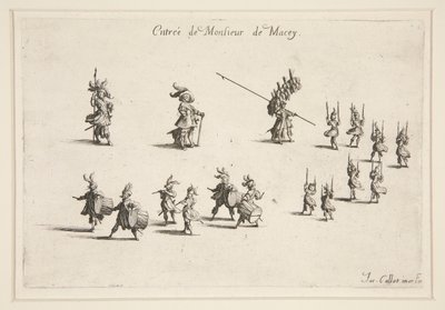 Combat at the Barrier, Entry of M. de Macey by Jacques Callot