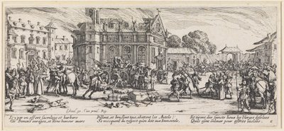 The Theft of Church Treasures by Jacques Callot