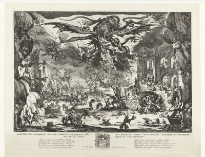 The Temptation of Saint Anthony by Jacques Callot